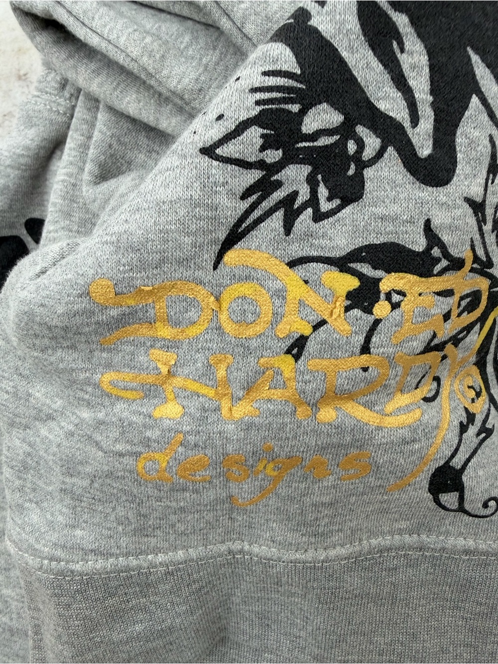y2k  ED  hardy brown tracksuit set XS/S/L - Picture 4 of 9